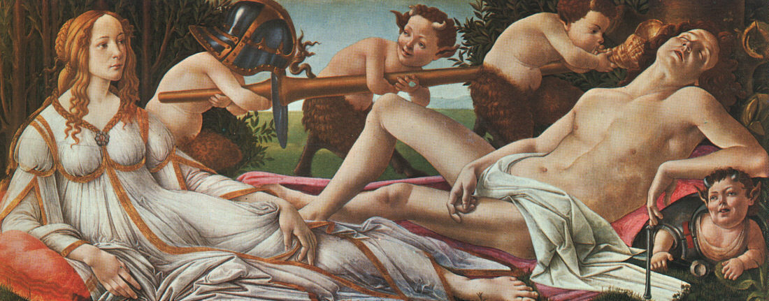Sandro Botticelli Venus and Mars